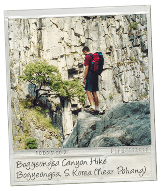 Chris Bogyeongsa Korea Polaroid