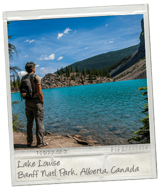 Chris LakeLouise Alberta Polaroid